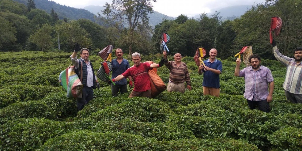 Rize'de hasta olan kişiye komşularından büyük jest!