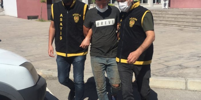 Taşla market camını kırıp hırsızlık yaptı