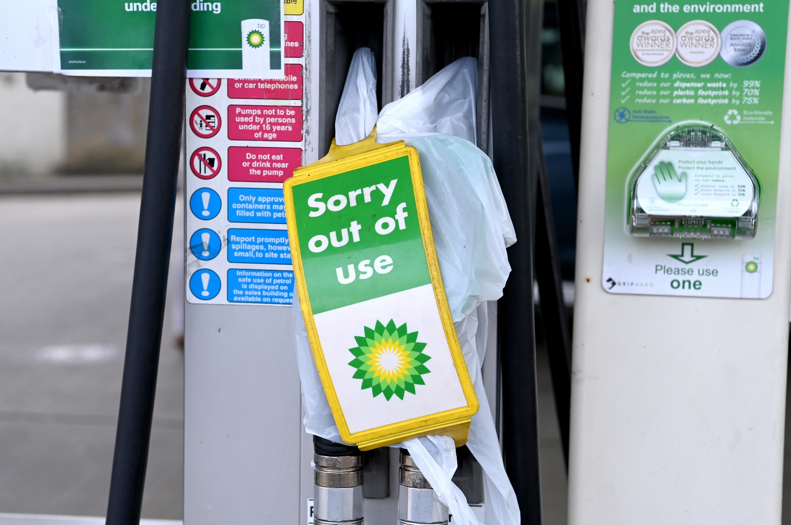 BP’nin Akaryakıt İstasyonlarının 3’te 1’inde Yakıt Tükendi