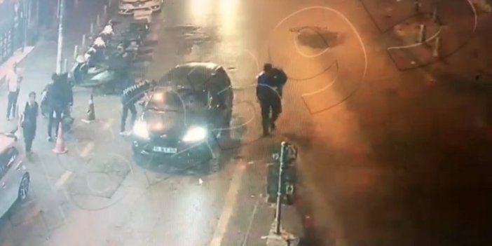 İstanbul’da Dehşet Anları Kamerada