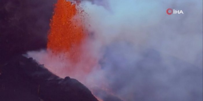 La Palma’daki Cumbre Vieja Yanardağı’nda patlamalar şiddetini arttırıyor