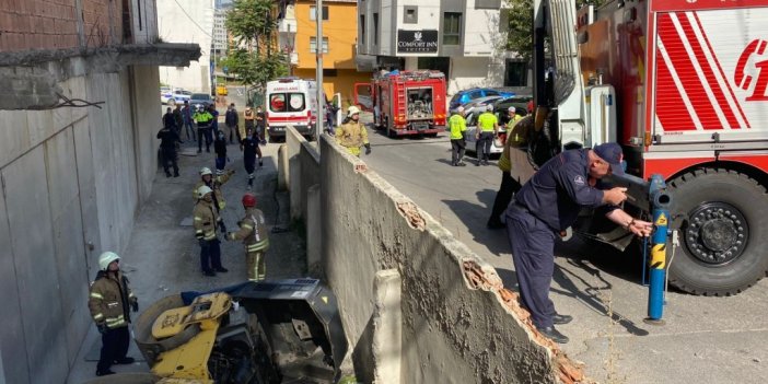 Ataşehir’de feci kaza: Silindir aracının altında kalan işçi can verdi