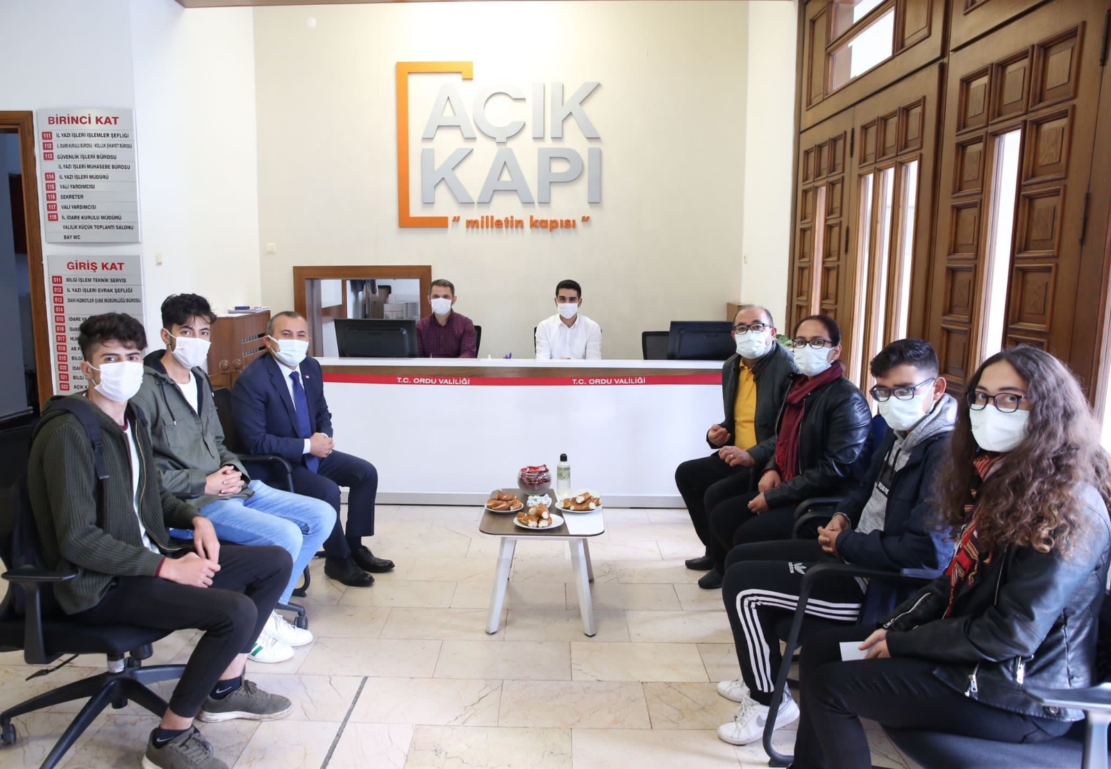 Vali Sonel: “Şuana kadar 435 öğrencimizi misafir ediyoruz”