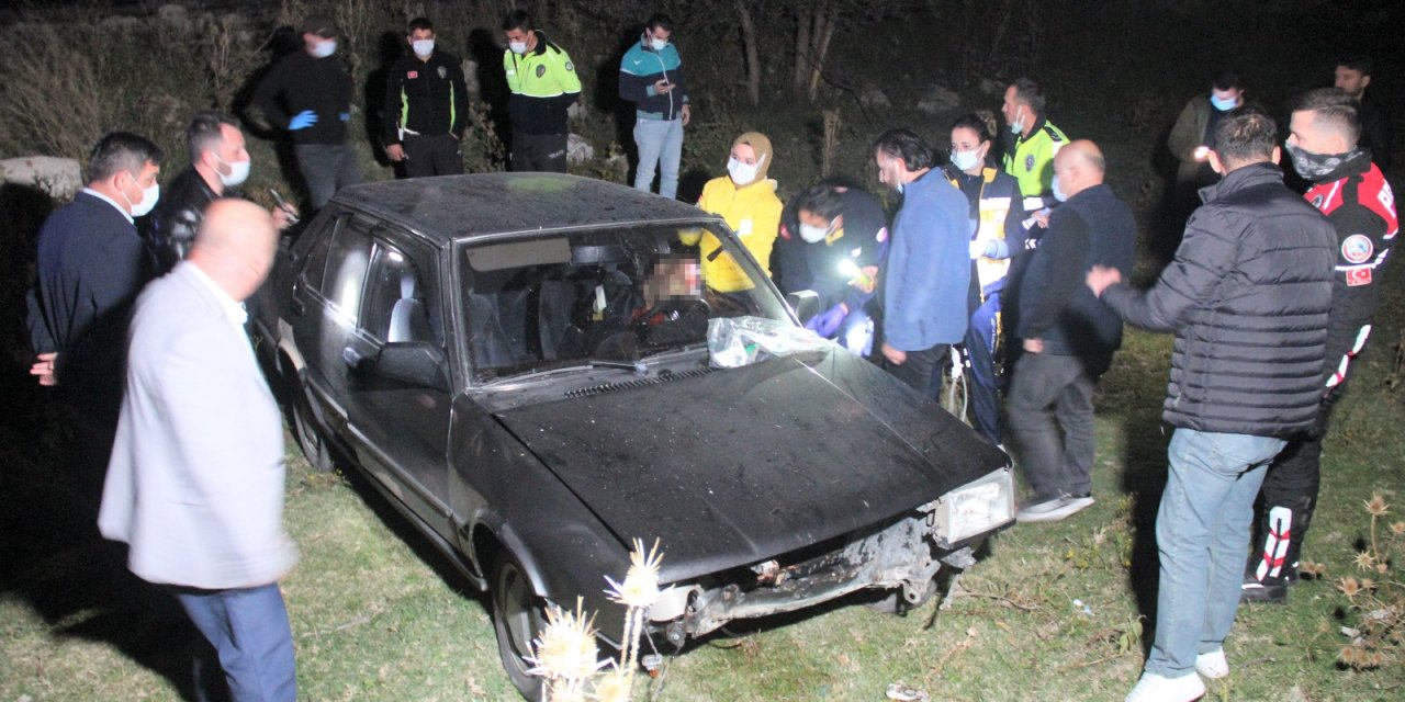 Kütahya'da Polisten Kaçan Sürücü Kaza Sonrası Silahla Vurulmuş Halde Bulundu