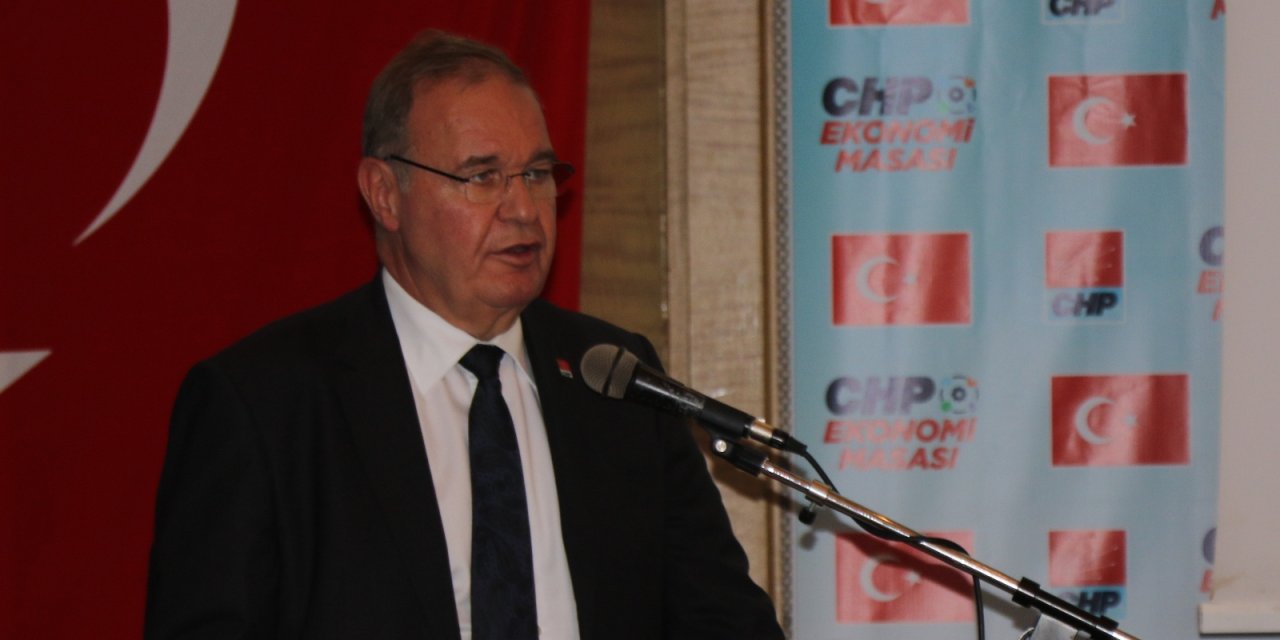 CHP Genel Başkan Yardımcısı ve Parti Sözcüsü Faik Öztrak, ekonomi masasında konuştu