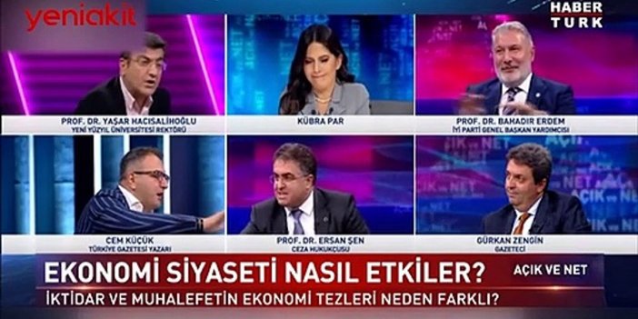 Ersan Şen ve Yaşar Hacısalihoğlu Canlı Yayında Birbirine Girdi!