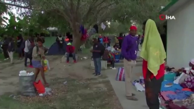 ABD’den sınır dışı edilen Haiti göçmenlerin Meksika’daki umutsuz bekleyişi