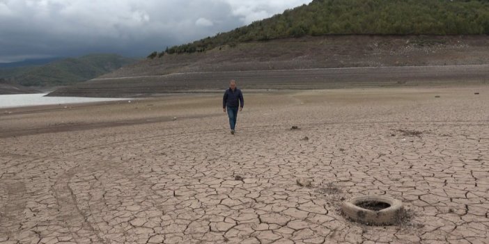Barajda su seviyesi düştü, balıkçılar endişeli