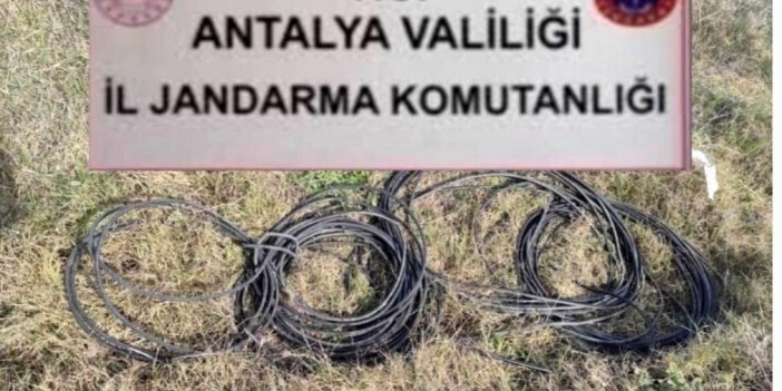 Kablo Hırsızlığında 2 Şüpheli Gözaltına Alındı