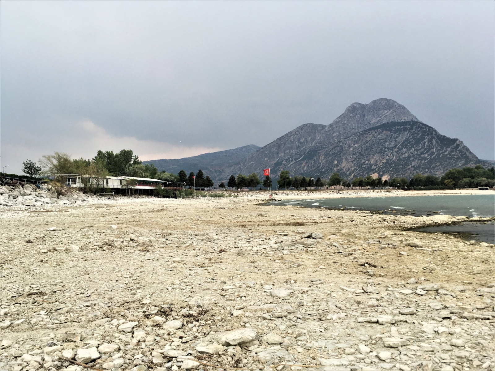 Eğirdir Gölü’nde kritik kod seviyesine 34 santim kaldı