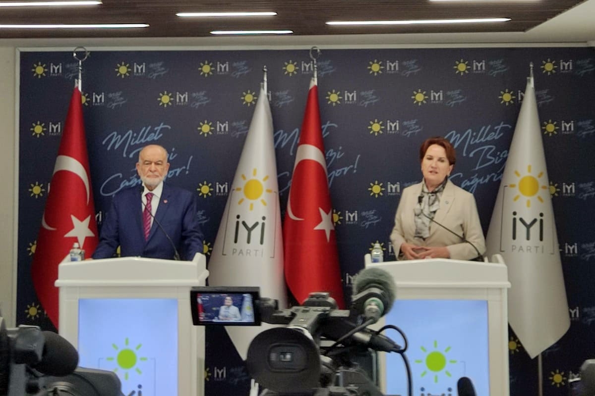 Karamollaoğlu’ndan Akşener’e Ziyaret