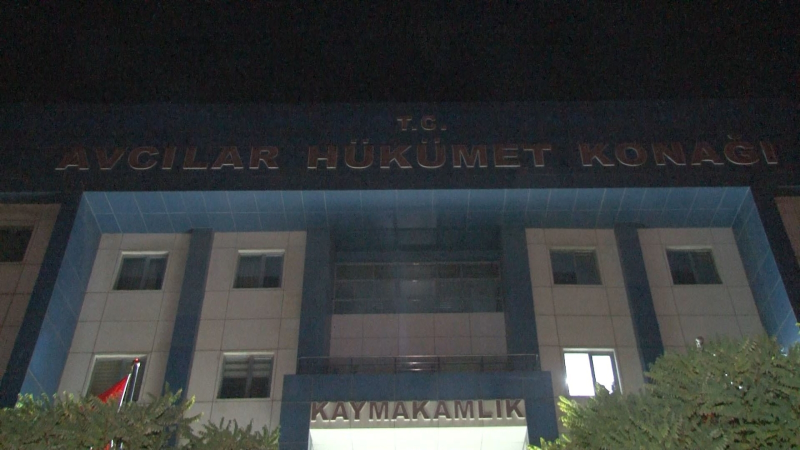 Avcılar Kaymakamlığında Yangın