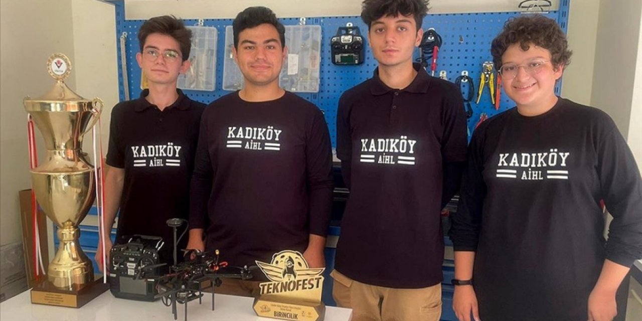 TEKNOFEST birincisi öğrenciler ilerde savunma sanayiinde görev almak istiyor