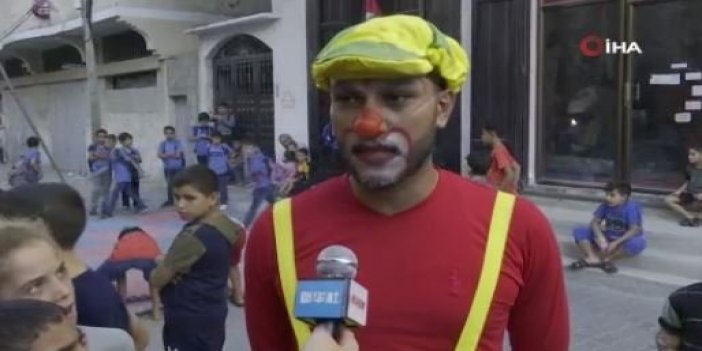 Gazze’de çocuklar için sirk okulu kuruldu