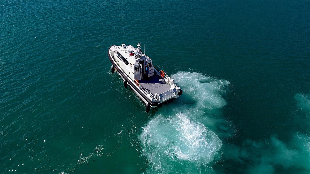 Türk Kıyılarının 'yeni Muhafızı'nın Performansı Aa Ekibince Görüntülendi