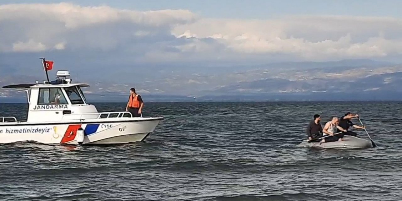 Bursa'da 3 amatör balıkçı ölümden döndü