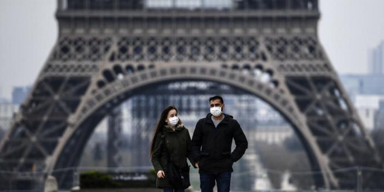 Fransa'da son 24 saatte 3 bin 744 yeni vaka
