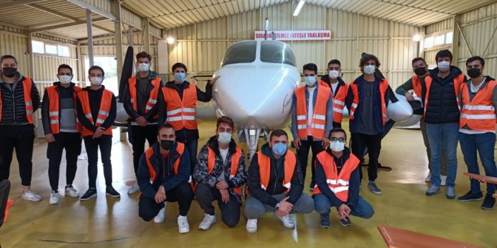 Havacılık eğitimlerini tamamladılar