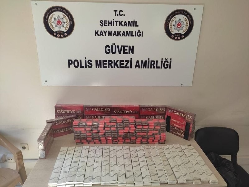 Gaziantep’te bir haftada 37 bin paket kaçak sigara yakalandı
