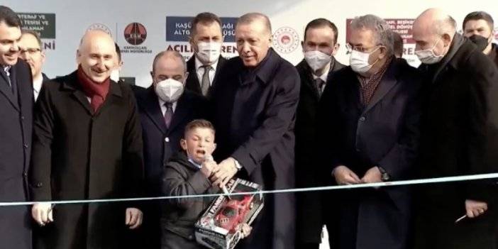 Erdoğan'ın mikrofon uzattığı çocuk: Hain Bay Kemal