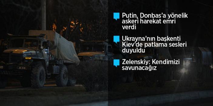 Rusya'nın Ukrayna İşgali Başladı