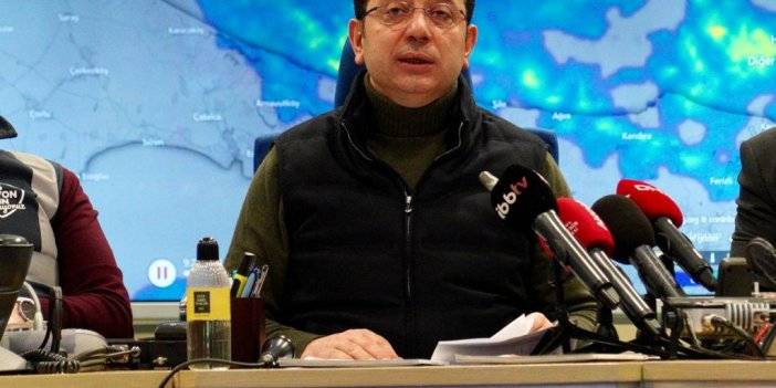 İmamoğlu, öğleden sonra için uyardı: 2 günün tamamı kadar kar yağacak