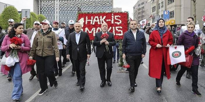 İstanbul'da 1 Mayıs Emek Ve Dayanışma Günü Kutlanıyor