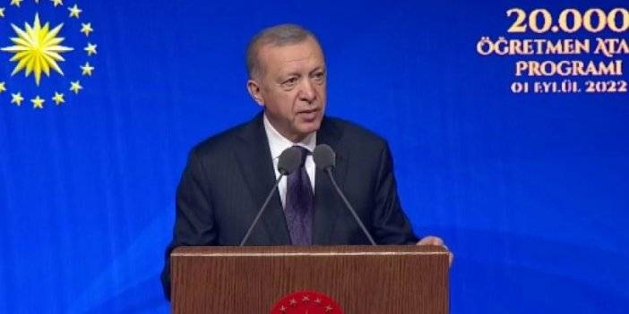 Erdoğan, Öğretmenlere çapulcu dedi