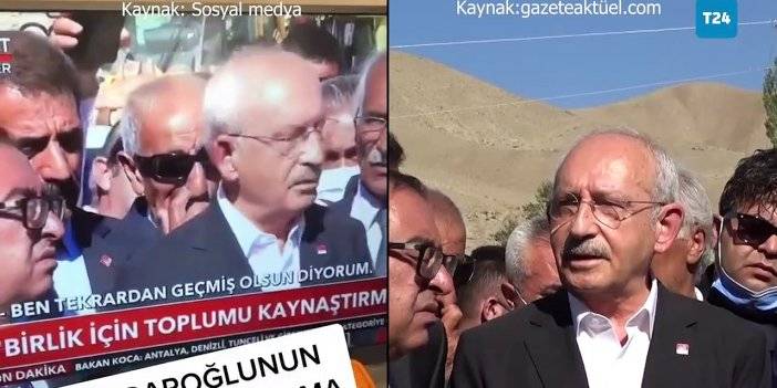 Burnunu Karıştırıp Kılıçdaroğlu'nun Ceketine mi Sürdü?