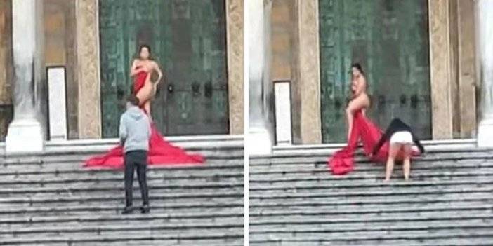 Çıplak fotoğraf çekimi ülkeyi karıştırdı