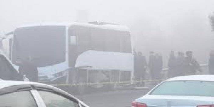 Diyarbakır’da polis servis aracına bombalı saldırı