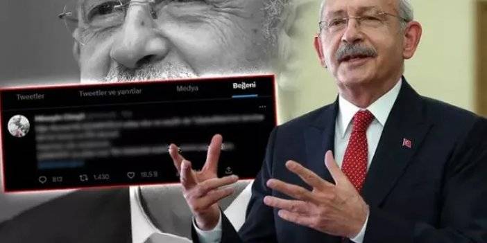 Kılıçdaroğlu adaylığını beğendiği tweet ile açıkladı