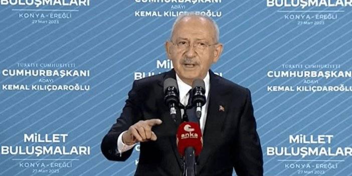 Kılıçdaroğlu Konya'da Millet Buluşması'nda konuştu: Bu ülkeye adaleti getireceğim