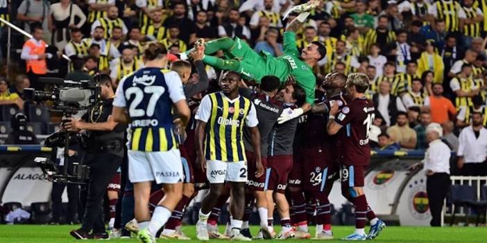 Fenerbahçe iç sahada Trabzonspor’a 26 yıl sonra yenildi