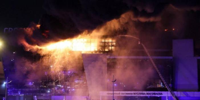 Moskova'da konser salonuna saldırı: En az 40 ölü, IŞİD saldırıyı üstlendi