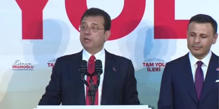 İmamoğlu: 1 milyonun üzerinde farkla birinci konumdayız
