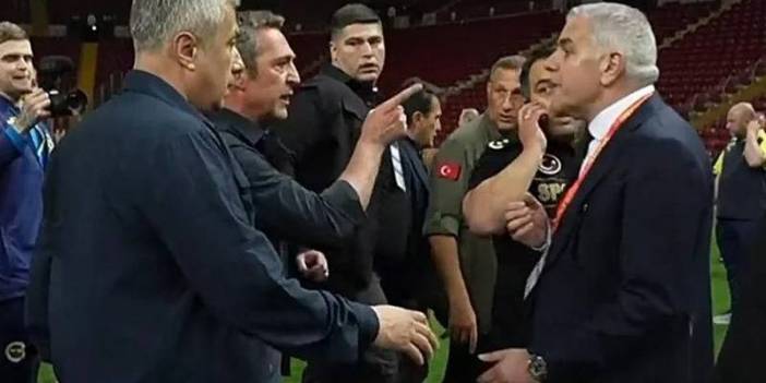 Ali Koç'tan Galatasaray yöneticisine: Buradan çıkmazsan dayak yiyeceksin!
