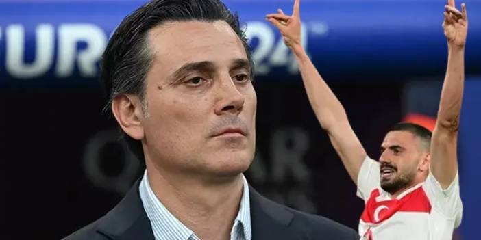 Montella'dan Merih Demiral'in cezası için olay sözler