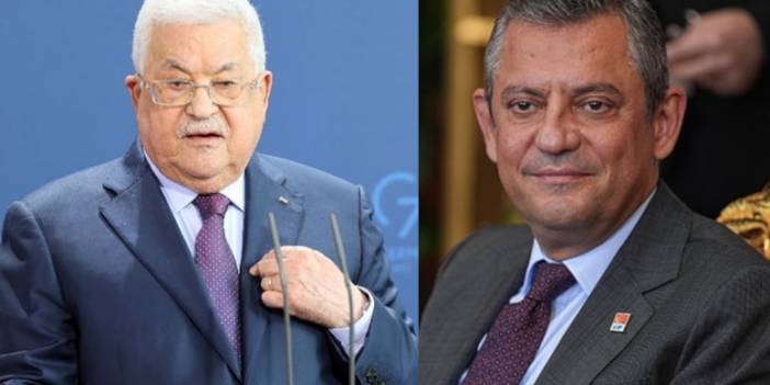 Mahmud Abbas, Özgür Özel'i Filistin'e davet etti