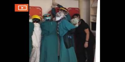 Ankara'da Sağlıkçılara Saldırı