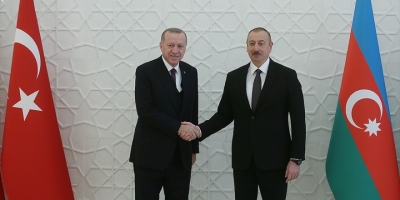 Aliyev'den Erdoğan'a Teşekkür