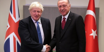 Cumhurbaşkanı Erdoğan İle İngiltere Başbakanı Johnson Görüştü