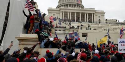 Tarihe Tanıklık Edeceksiniz! Fotoğraflarla ABD Kongresi Baskını Görüntüleri