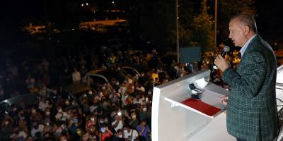 Erdoğan: “(Yangınlarda terör şüphesi) Şimdiden bazı emarelere ulaşıldı, gereğini yapacağız”