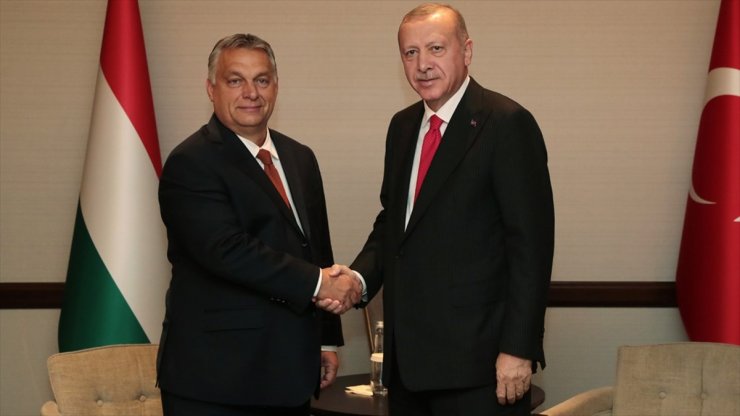 Cumhurbaşkanı Erdoğan, Macaristan Başbakanı Viktor Orban'ı Kabul Etti