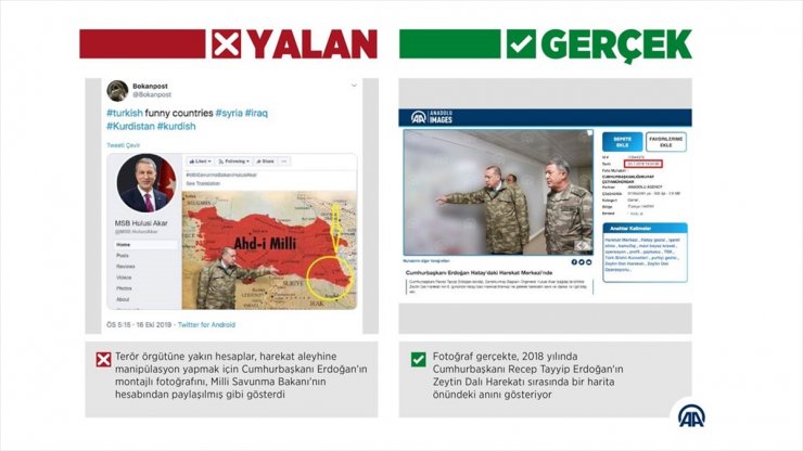 Barış Pınarı Harekatı'nı Çarpıtmak İçin Üst Üste Montaj Yaptılar