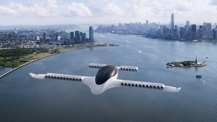 Elektrikli Uçan Taksi Test Uçuşunun İlk Aşamasını Tamamladı