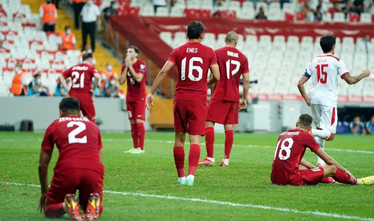 2022 FIFA Dünya Kupası Elemeleri: Türkiye: 2 - Karadağ: 2 (Maç sonucu)