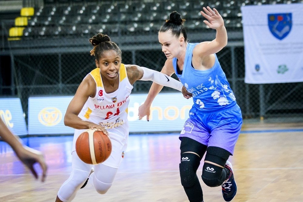 Bellona Kayseri Basketbol'da 3 oyuncu çift hanelere ulaştı