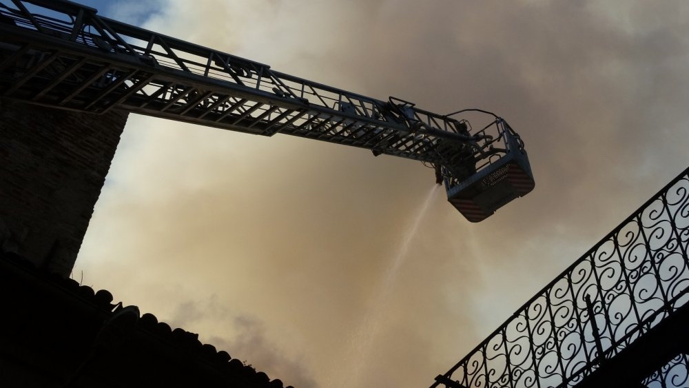 Bursa’da 150 Yıllık Tarihi Mekanda Yangın